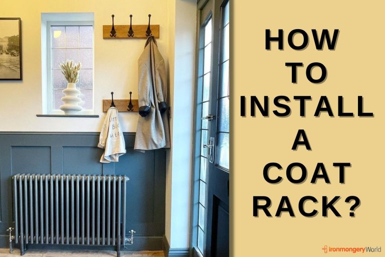How To Install Coat Rack On Wall, Install Coat Rack