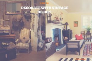 decorate with vintage
