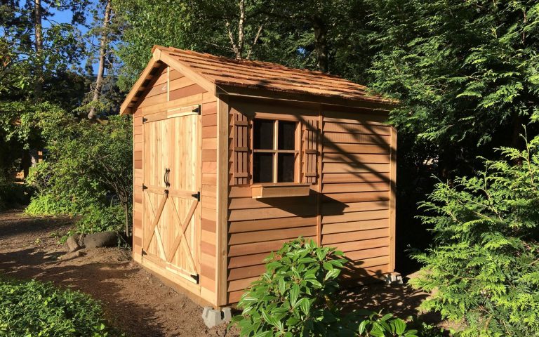 How to Build a Garden Wooden Shed?