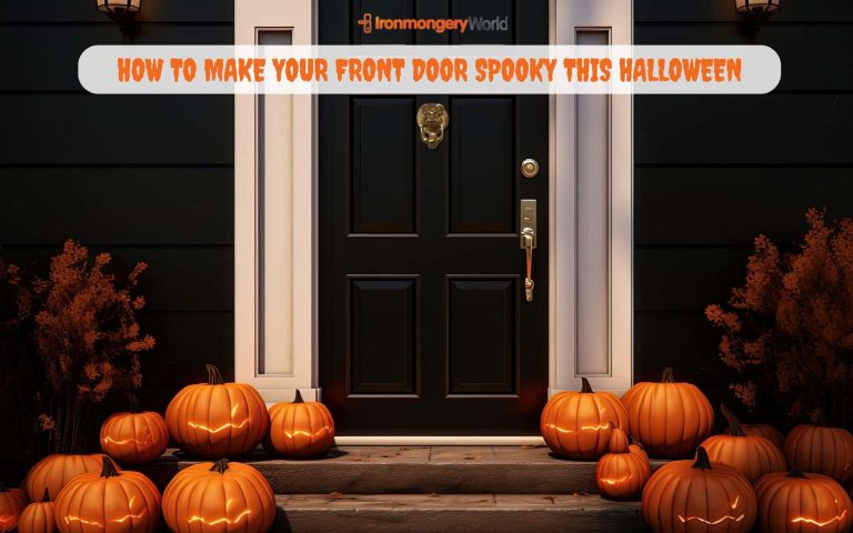 How to Make Your Front Door Spooky This Halloween