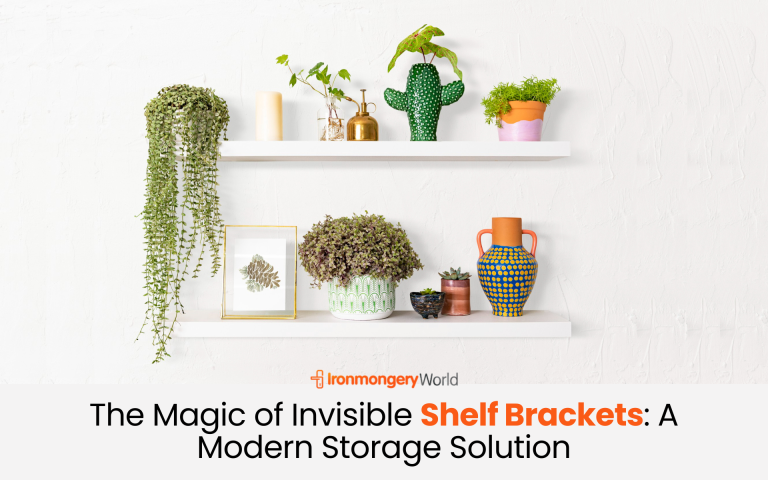The Magic of Invisible Shelf Brackets: A Modern Storage Solution