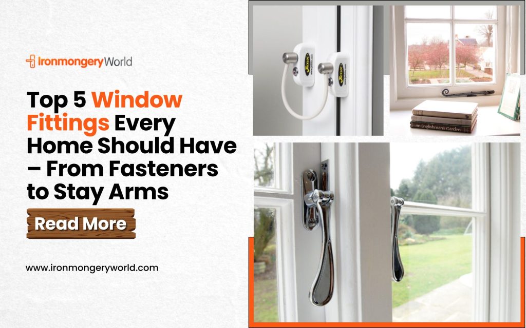 Top 5 Window Fittings Every Home Should Have – From Fasteners to Stay Arms