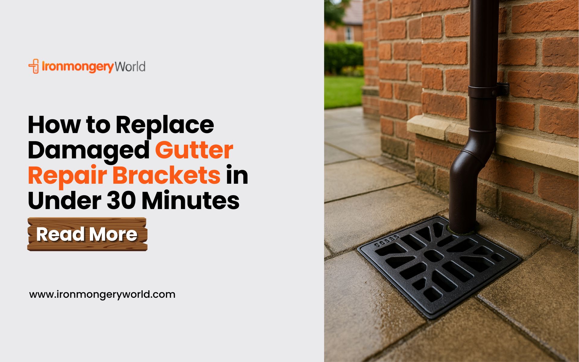 How to Replace Damaged Gutter Repair Brackets in Under 30 Minutes