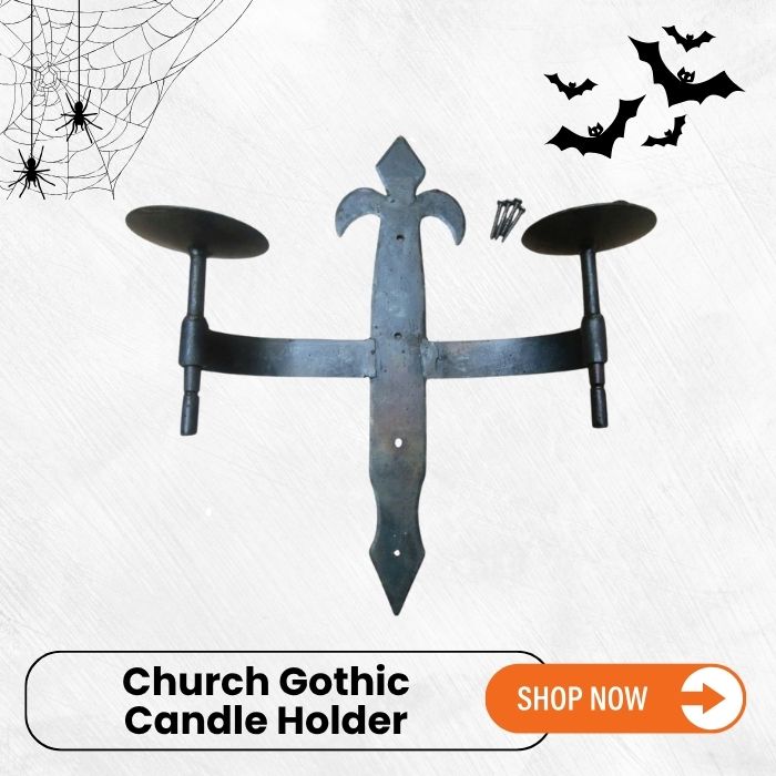 Church Gothic Candle Holder