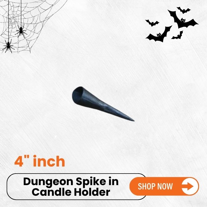 Dungeon Spike in Candle Holder 4"