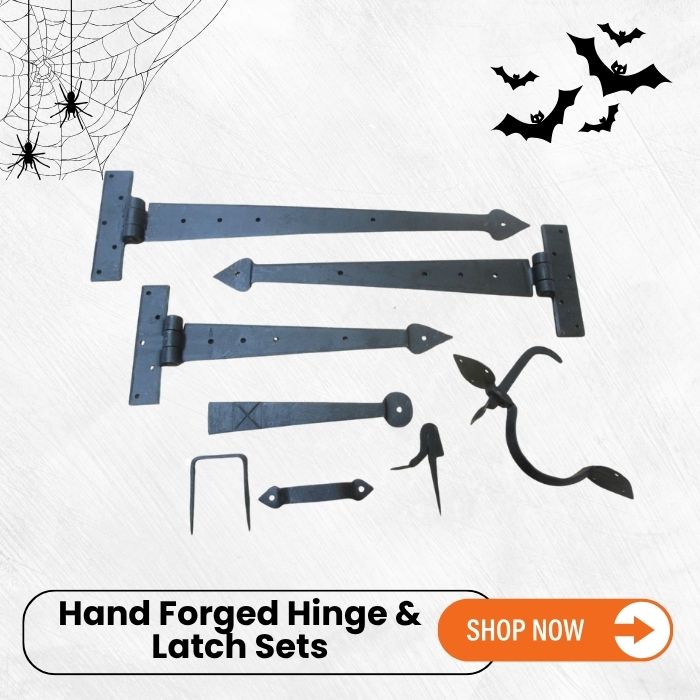 Hand Forged Hinge & Latch Sets (1)