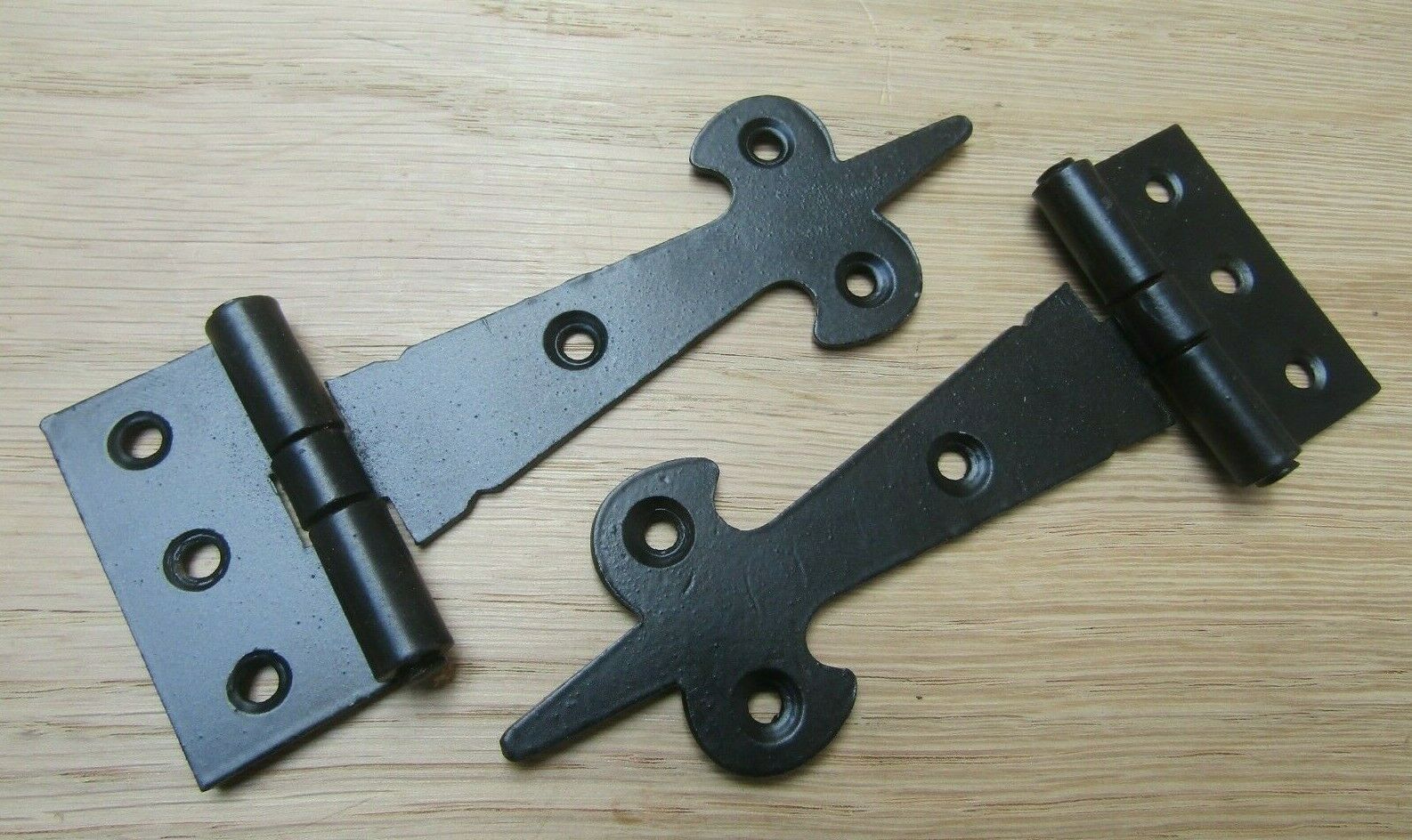 pair of snowdon vintage rustic fleur de lys cupboard door t tee