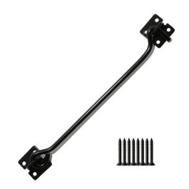 Buy Vintage 300mm Steel Wire Cabin Hook Catch - Black | Ironmongery World