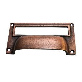 Buy 4-inch Large Card Holder Antique Copper Cup Pull Handles ...