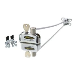 Buy Alloy Metal Jackloc Pro 5 Key Locking - White | Ironmongery World