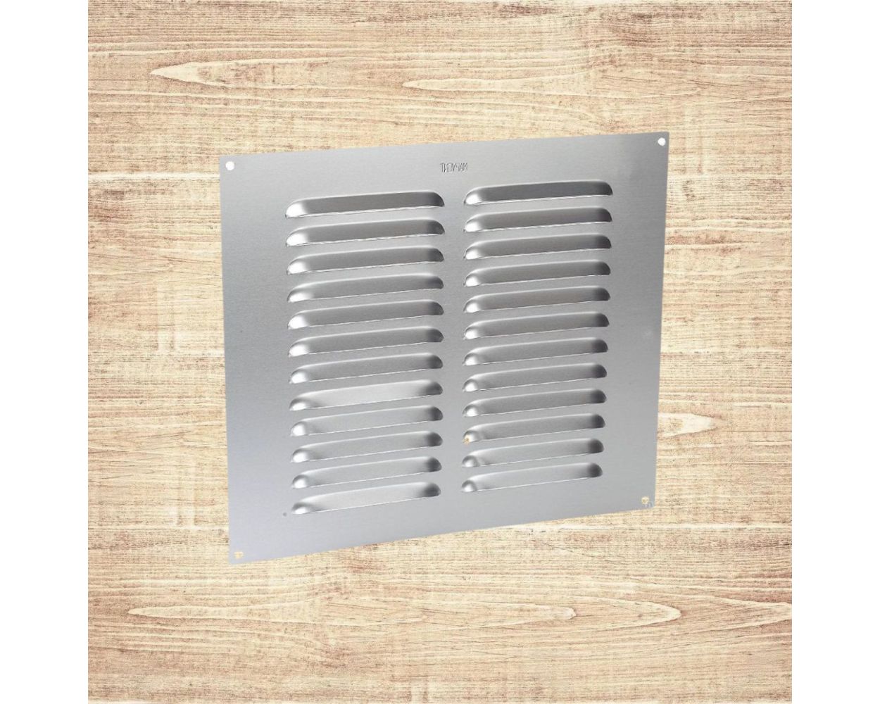 Louvre Air Vent Aluminium Silver Louvered Ventilation Grille Cover - View #3
