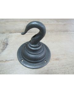 Cast Iron Ceiling Eye Hook On Plate