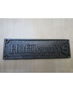 Cast Iron Hufflepuff Plaque