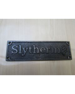 Cast Iron Slytherin Plaque