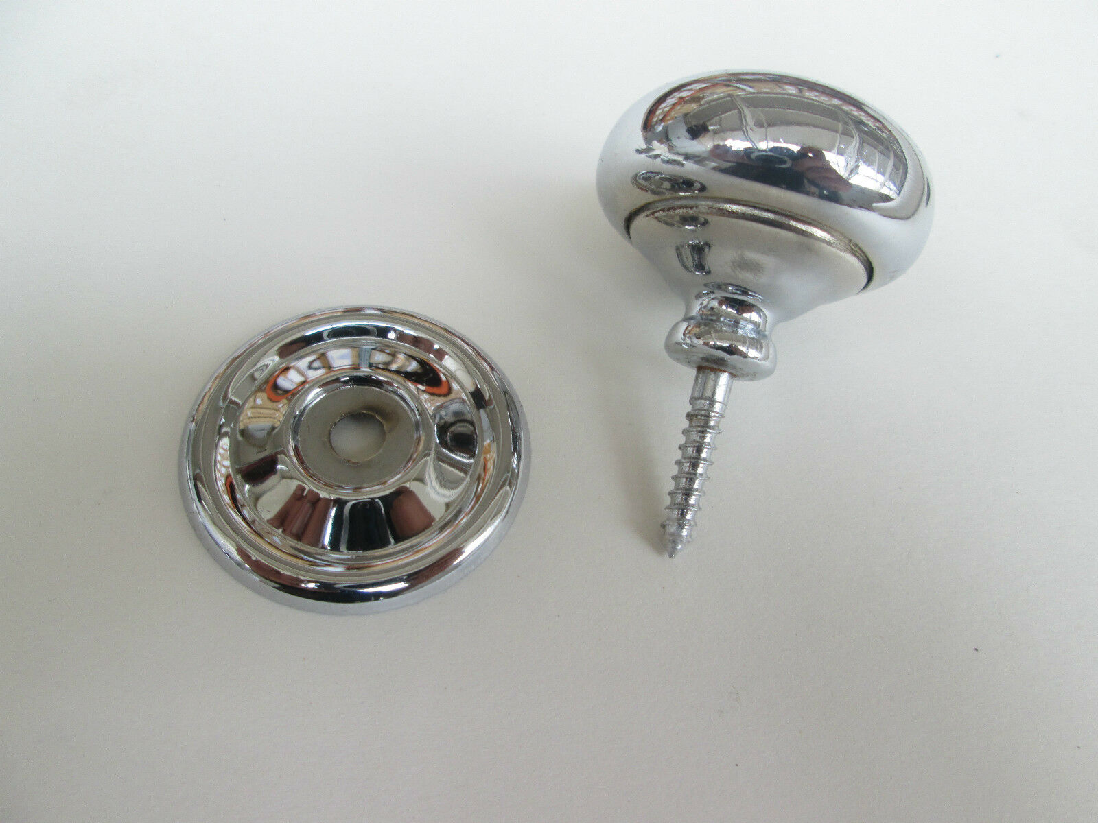 Screw In Knob Polished Chrome 40mm Ironmongery World