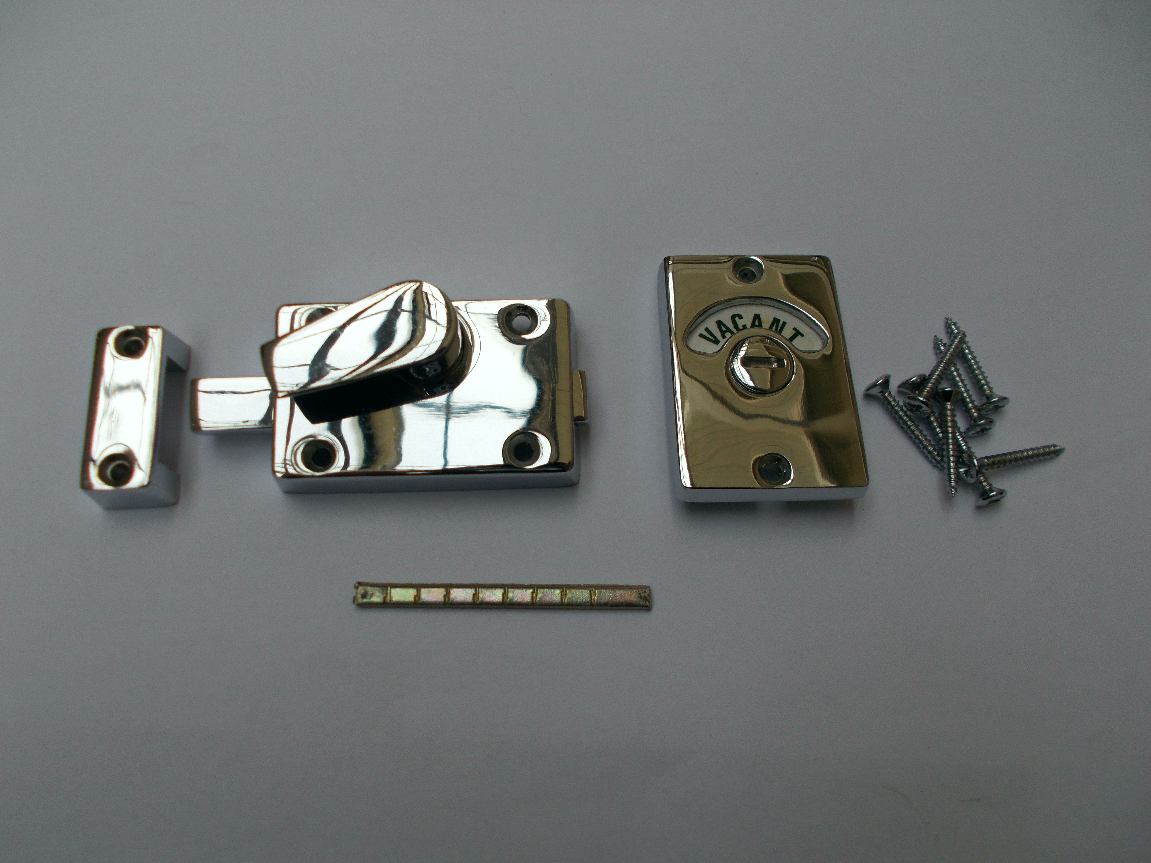 Details about   Brass Bathroom Toilet Indicator Lock Bolt,Vintage Style Vacant Engaged Lock Bolt 