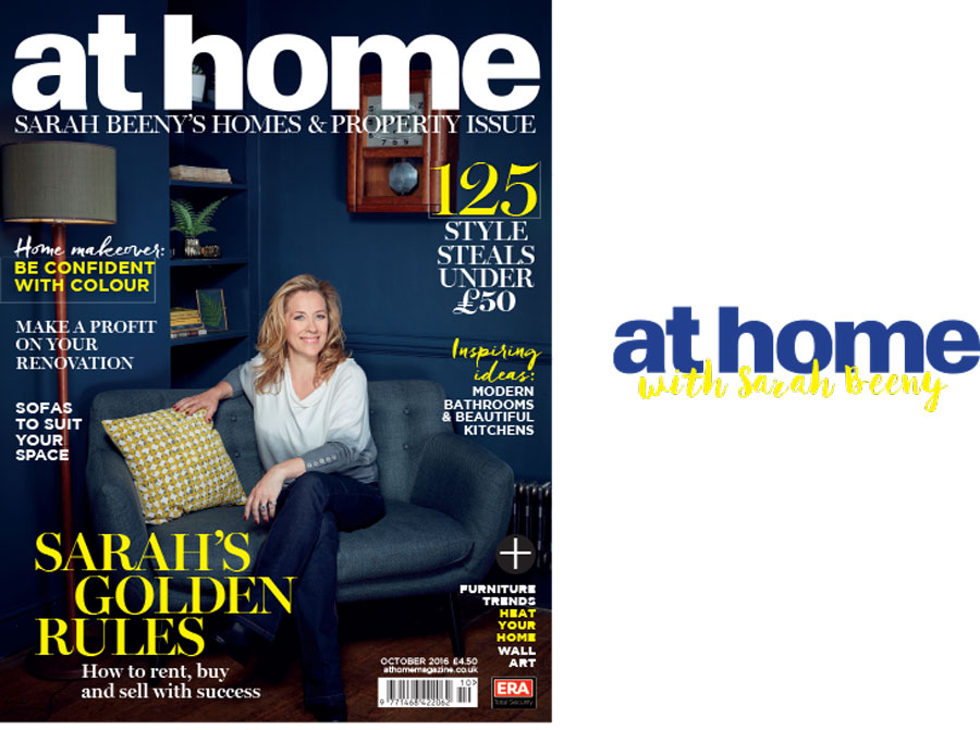 At Home with Sarah Beeny (magazine cover)